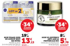 Offre: SOIN VISAGE JOUR OU JOUR ET NUIT Q10