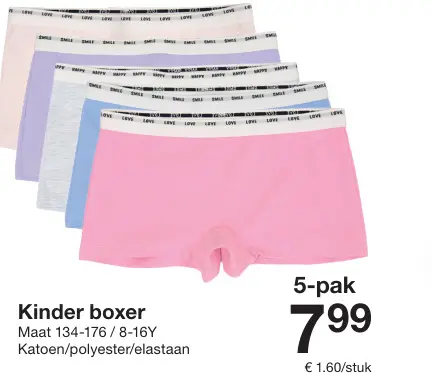 Promotie: Kinder boxer
