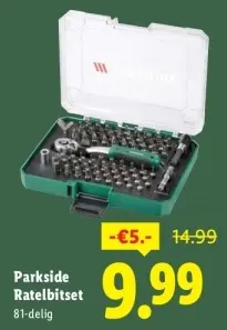 Aanbieding: Rateltbitset