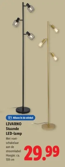 Aanbieding: Staande LED-lamp