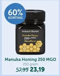 Promotie: Manuka Honing 250 MGO