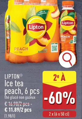 Offre: Ice tea peach
