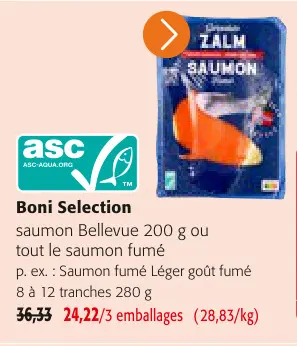 Offre: Zalm Saumon