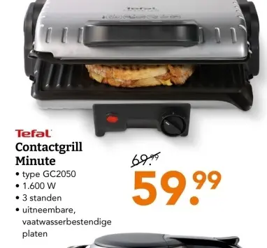 Aanbieding: Contactgrill Minute