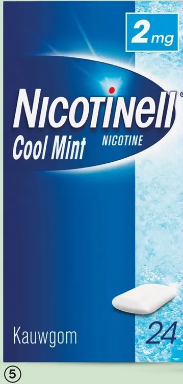 Aanbieding: Coolmint kauwgom 2 mg 24 stuks
