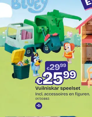 Aanbieding: Vuilniskar speelset