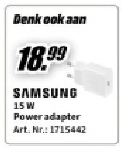 Aanbieding: Power adapter