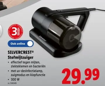 Promotie: Stofmijtzuiger