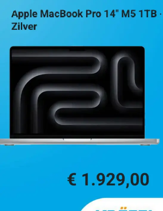 Promotie: MacBook Pro 14" M5 1TB