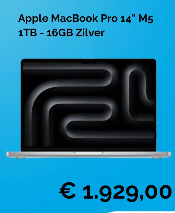 Promotie: MacBook Pro 14" M5