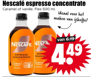 Aanbieding: espresso concentrate