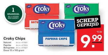 Aanbieding: Croky Chips