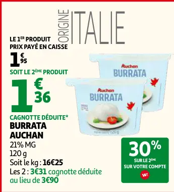 Offre: Burrata
