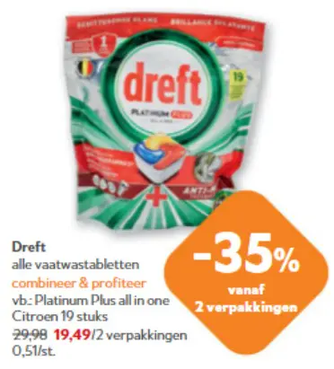 Promotie: Dreft Platinum Plus all in one Citroen