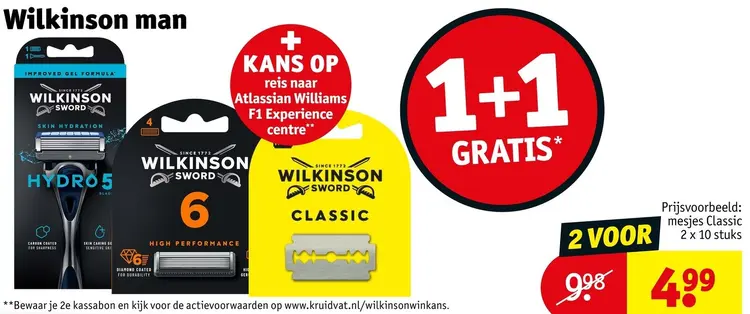 Aanbieding: Wilkinson Man