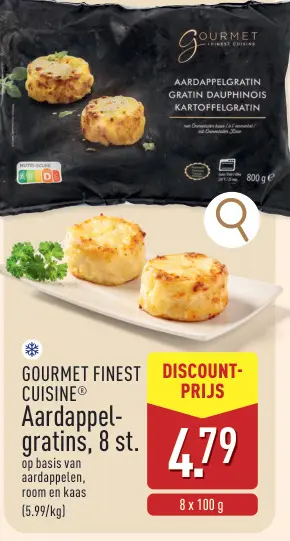 Promotie: Aardappelgratins