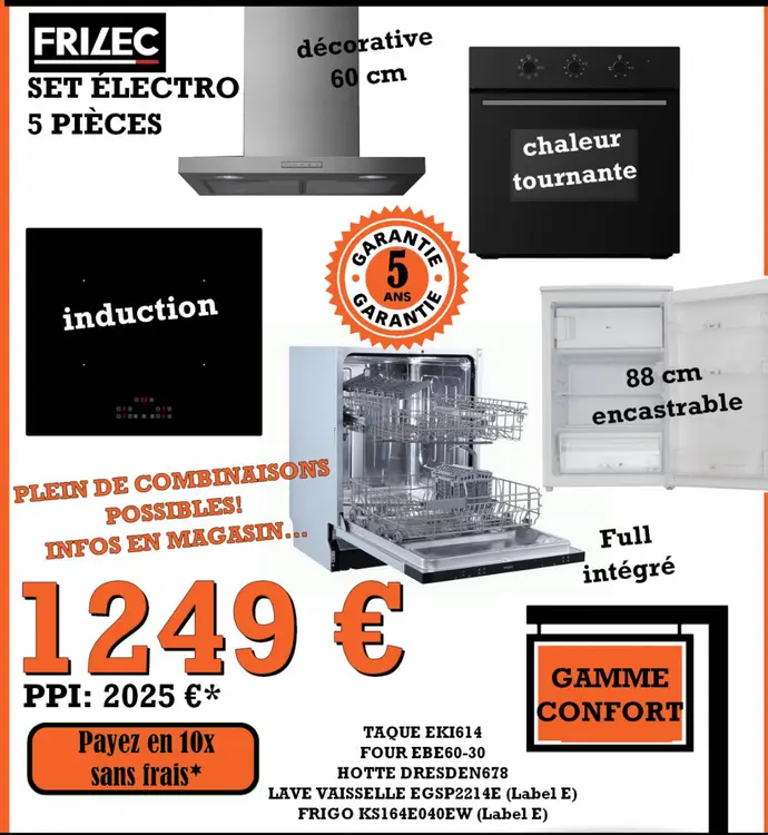 Offre: Set électro