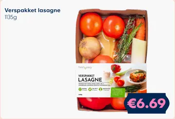Aanbieding: Verspakket lasagne