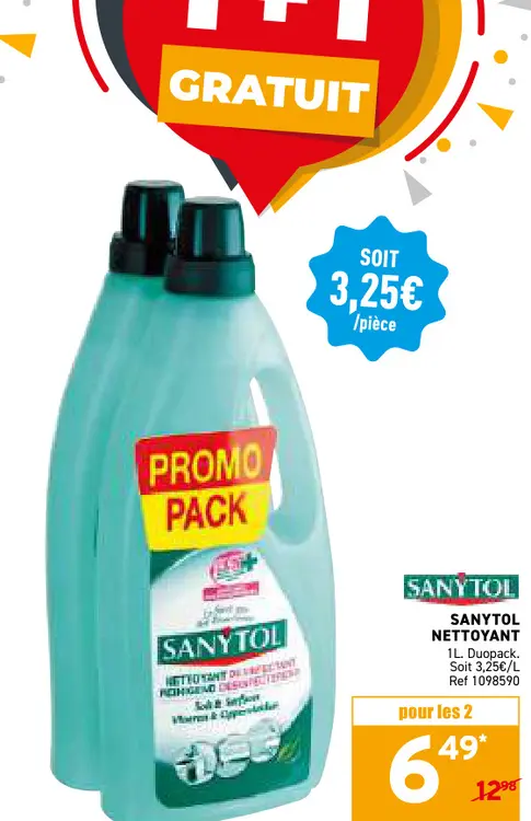 Offre: Sanytol nettoyant