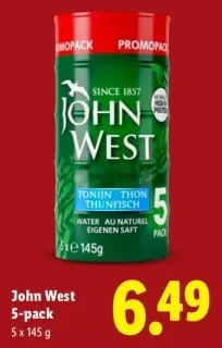 Aanbieding: 5-pack tonijn