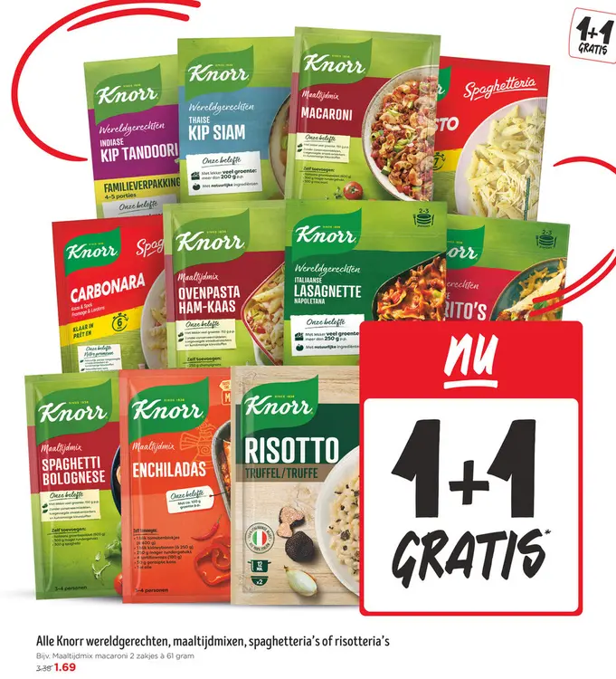 Aanbieding: Diverse maaltijdmixen