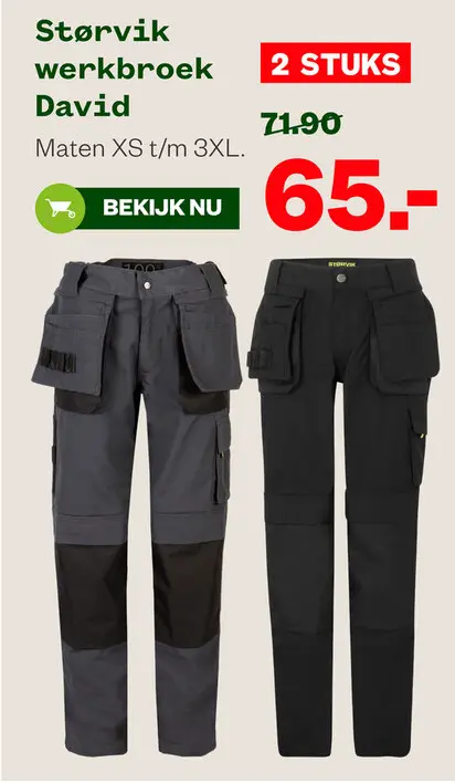 Aanbieding: werkbroek David