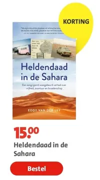 Aanbieding: Heldendaad in de Sahara
