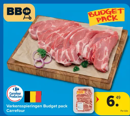 Promotie: Varkensspieringen Budget pack