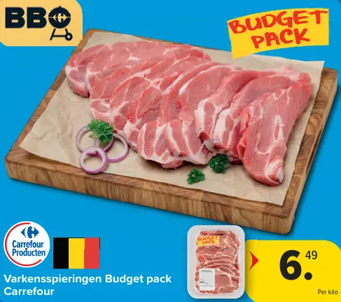 Promotie: Varkensspieringen Budget pack
