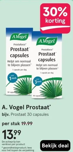 Aanbieding: Prostaat capsules