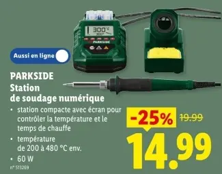 Offre: Station de soudage numérique