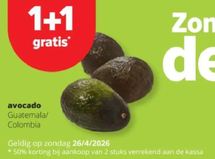Promotie: Avocado