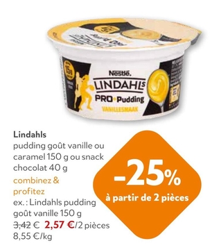 Offre: Lindahls pudding