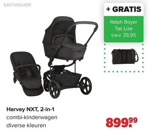 Aanbieding: Harvey NXT, 2-in-1 combi-kinderwagen
