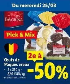 Offre: Oeufs de Pâques creux