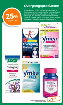 Aanbieding: Overgangsproducten