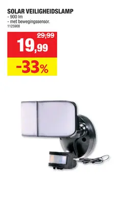 Promotie: Solar veiligheidslamp
