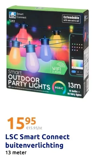 Promotie: LSC Smart Connect buitenverlichting