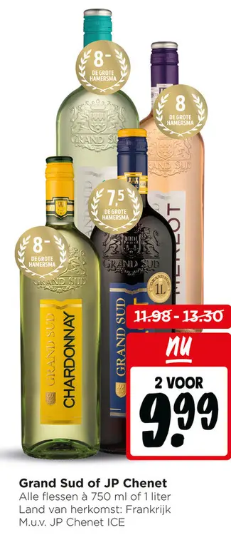 Aanbieding: Grand Sud of JP Chenet