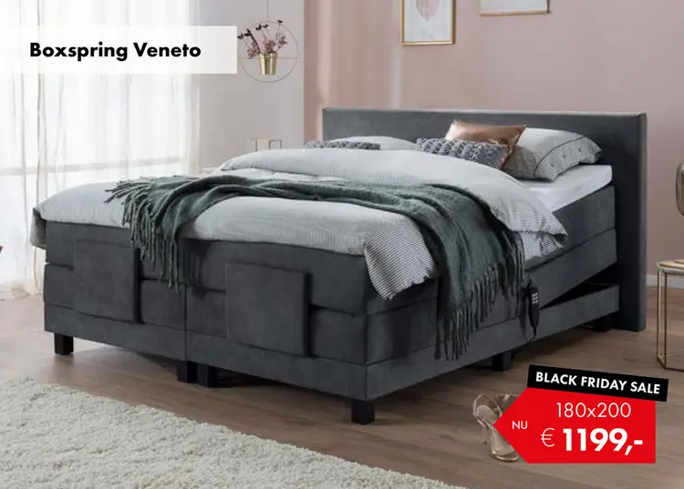 Aanbieding: Veneto boxspring antra