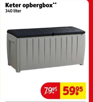 Aanbieding: Keter opbergbox
