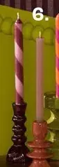 Aanbieding: Dinerkaarsen Swirl 2 voor 4.50