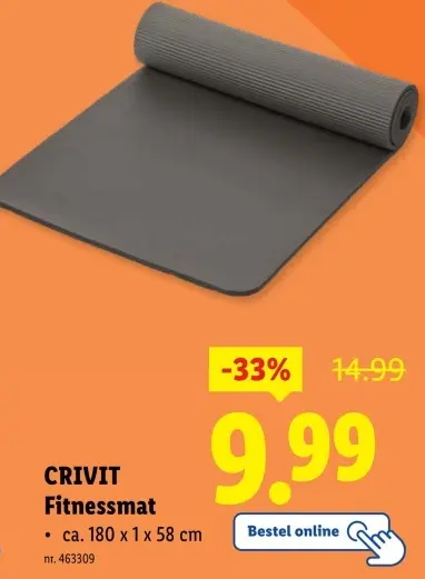 Aanbieding: Fitnessmat