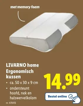 Aanbieding: Ergonomisch kussen