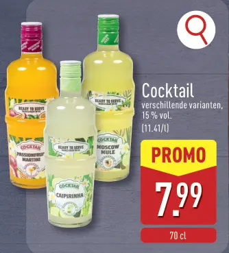 Promotie: Cocktail
