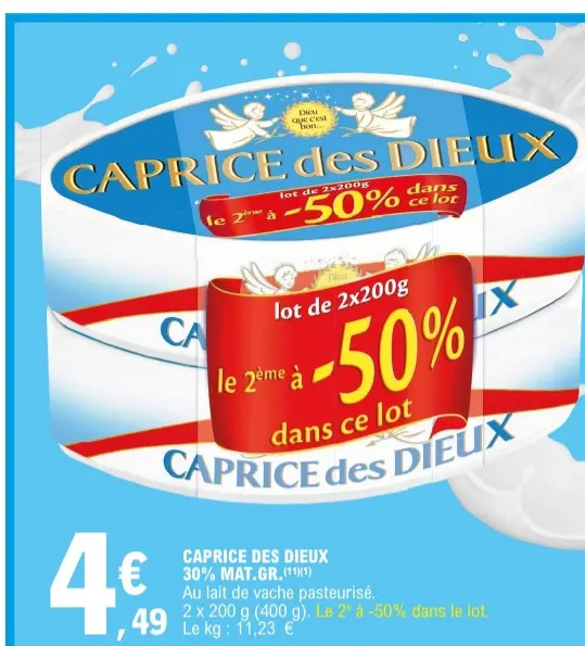 Offre: Caprice des Dieux