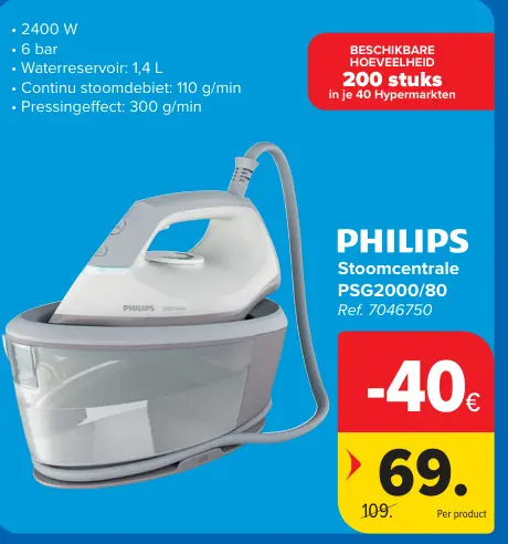 Promotie: Stoomcentrale PSG2000/80