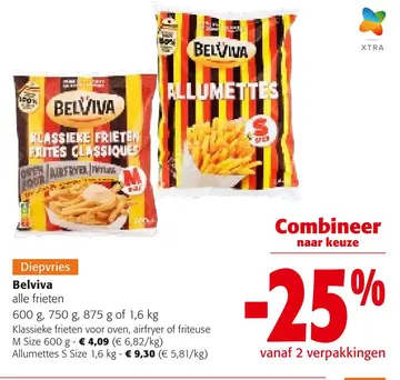 Aanbieding: Belviva alle frieten