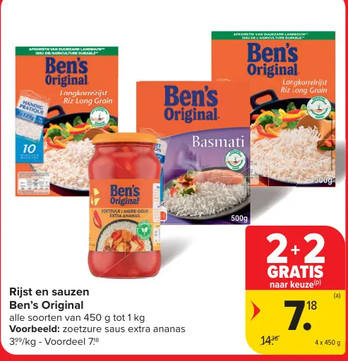 Promotie: Rijst en sauzen
