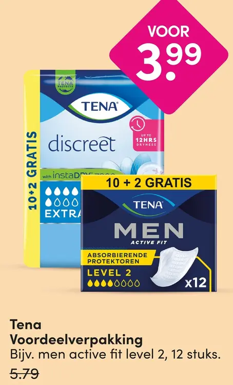 Aanbieding: Tena Voordeelverpakking